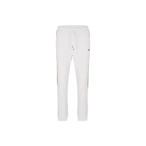 Hugo Boss Белые Мужские Вязаные Спортивные Штаны