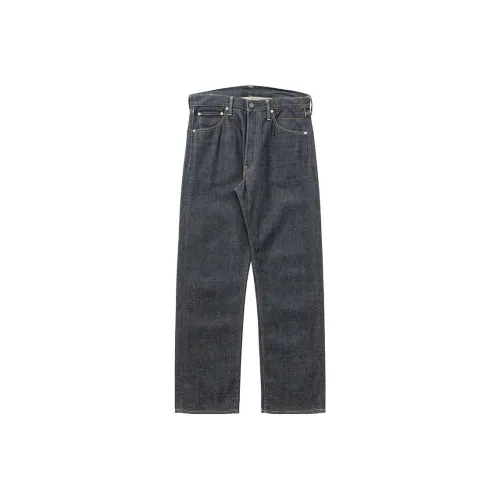 Visvim Темно-серый Мужские Джинсы