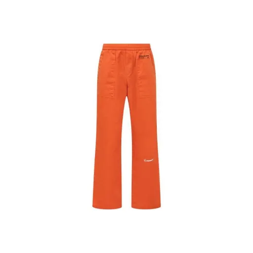 HERON PRESTON Orange Men's Casual Pants HERON PRESTON Оранжевые Мужские Повседневные Брюки