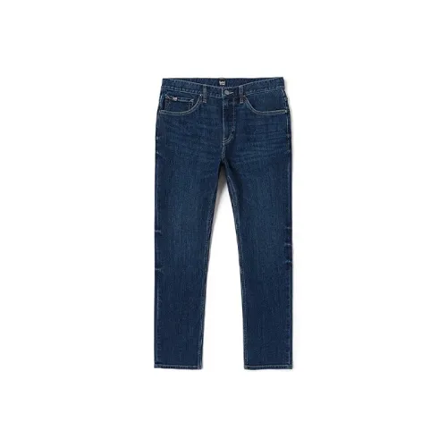 Lee совместный бренд Xline Джинсы Мужские Темно-синие