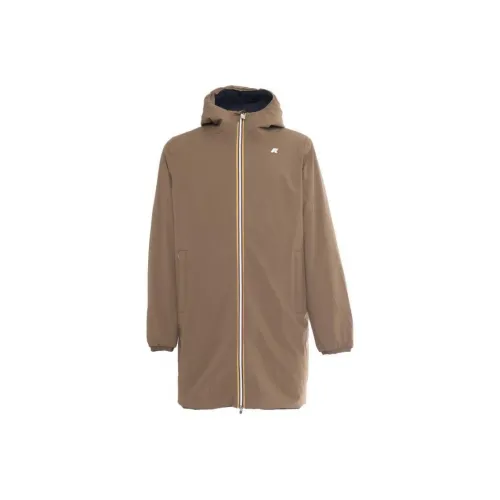 K WAY Куртки и Пальто Мужской Коричневый