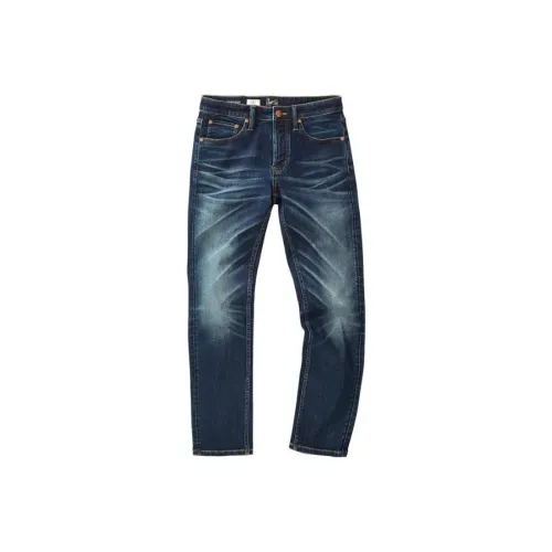 CHEVIGNON Medium Blue Men's Jeans ЧЕВИГНОН Средне-синие Мужские Джинсы