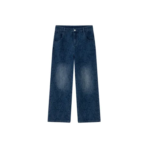 SPRAYGROUND Джинсы Унисекс Деним Синий