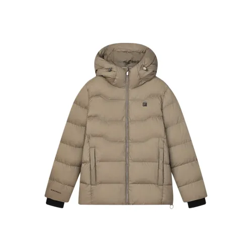 FILA Каштановый Чай Коричневый Мужской Пуховик