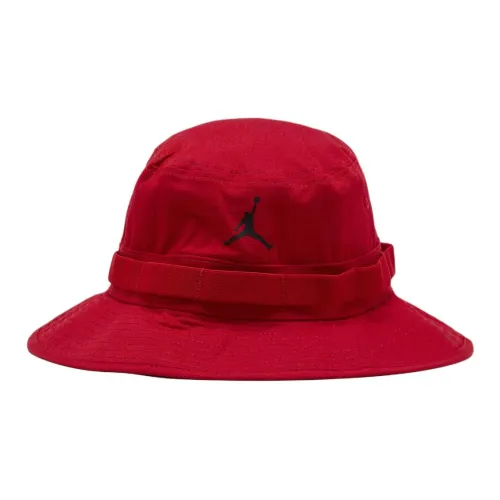 Nike Хлопок Нейлон Эластан Полиэстер Резина Bucket Hats Unisex Красный