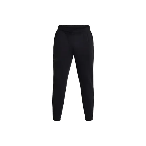 Under Armour Johnson Черные Мужские Вязаные Тренировочные Штаны