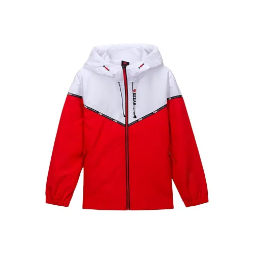 PEAK Тренчкот Мужской Красный Baymax