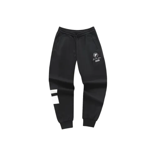 FILA FUSION Глубокий Черный Мужские Вязаные Тренировочные Штаны