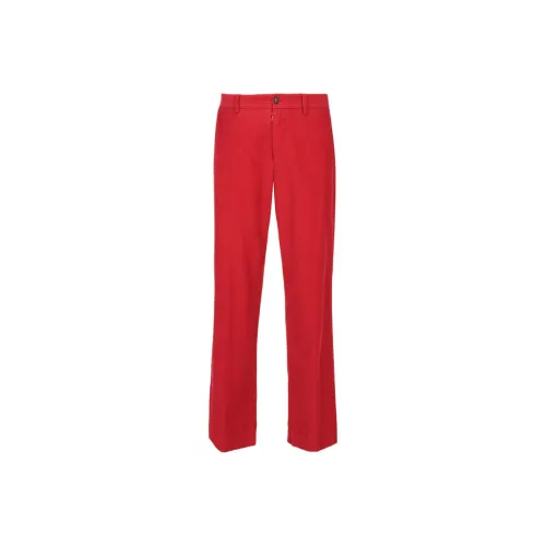 Maison Margiela Red Men's Casual Pants Maison Margiela Красные Мужские Повседневные Брюки