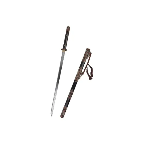 Tianzi Sword Нефритовый Туман Горизонтальный Нож Готовые модели