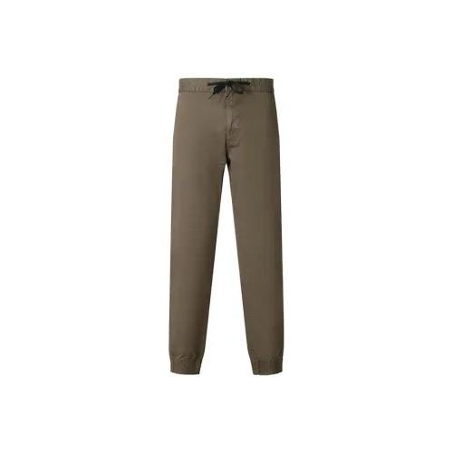 Hugo Boss Хаки Зеленые Мужские Вязаные Спортивные Штаны