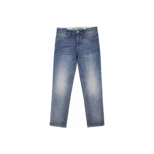 JACK JONES E40 Light Denim Blue Men's Jeans JACK JONES E40 Светлый Деним Синий Мужские Джинсы
