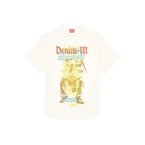 DIESEL Белая Унисекс Футболка