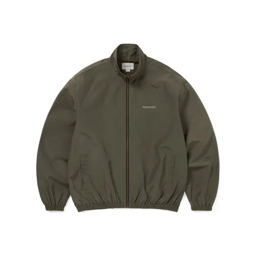 Thisisneverthat SS25 Куртки Пальто Унисекс Оливковый