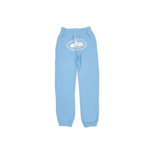 Corteiz Co-brand Детские синие мужские вязаные тренировочные штаны