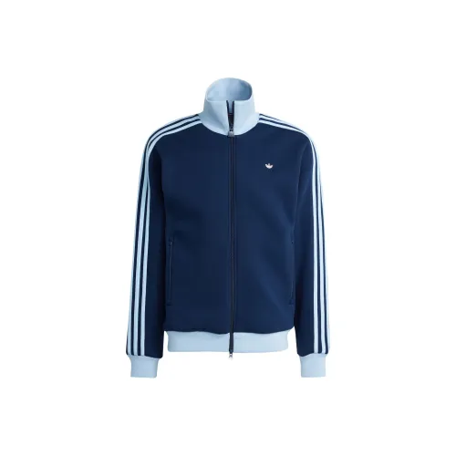 Adidas Originals TRACK TOP PREMIUM Куртка Международная версия Мужская Темный индиго