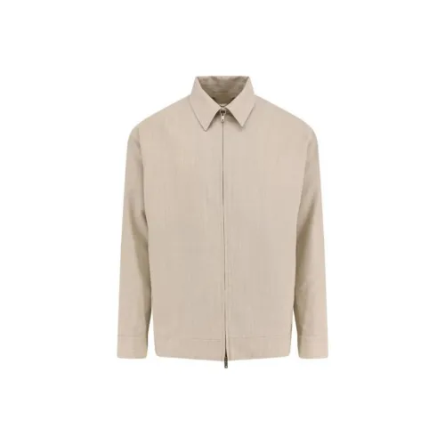 Golden Goose Бежевые Мужские Куртки