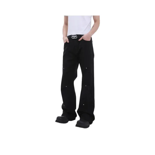 TREND ST Черные Унисекс Джинсы