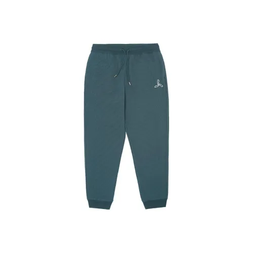 LI NING 1990 Classic Collection Ново-зеленые толстые мужские вязаные тренировочные брюки