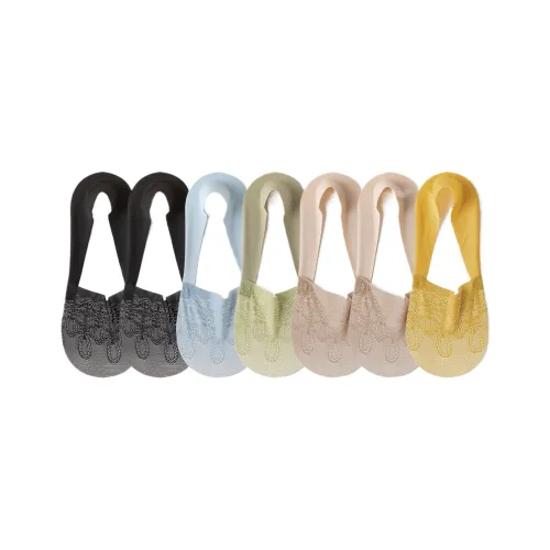 Удобный и освежающий носки No Show женские упаковка из 7 пар