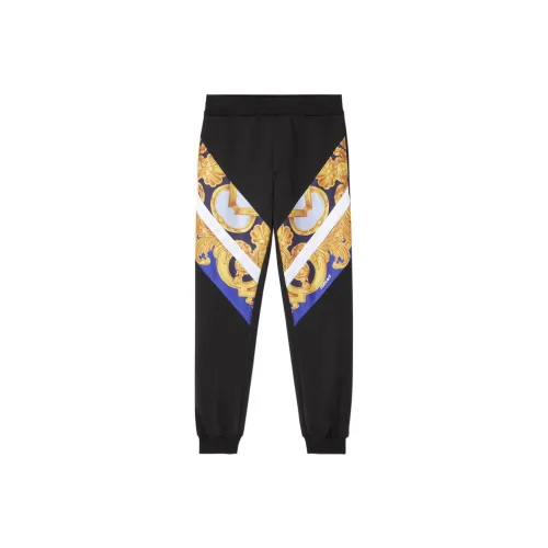 FANSIZHE SS23 Holiday Вязаные Спортивные Штаны Мужские Черные