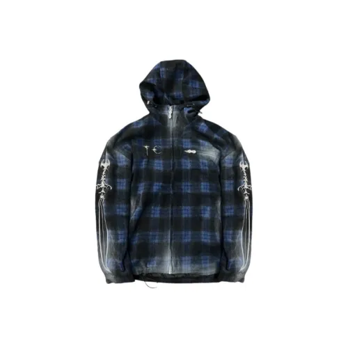 THUG CLUB Куртки и Пальто Мужской Синий