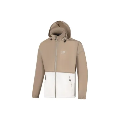 OZARK GEAR Rice с рельефным узором, коричневый/шерсть, белый, мужские куртки