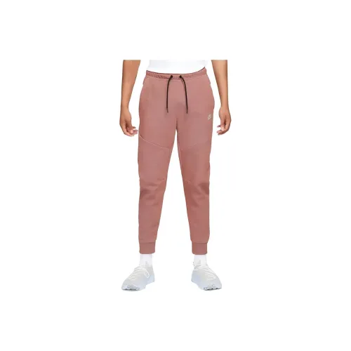 Nike Коричневые Мужские Вязаные Тренировочные Штаны