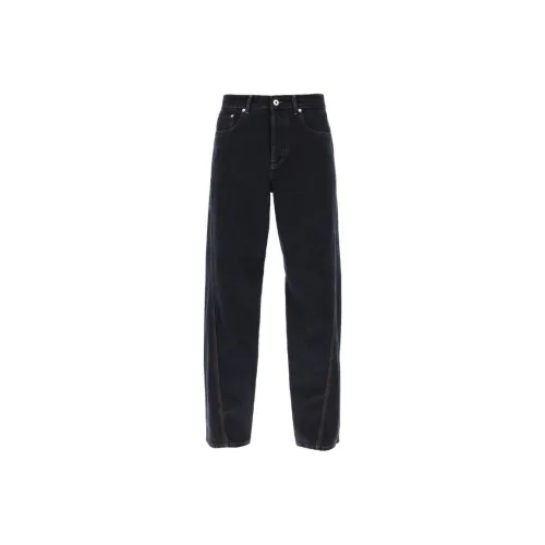 Lanvin Мужские черные джинсы