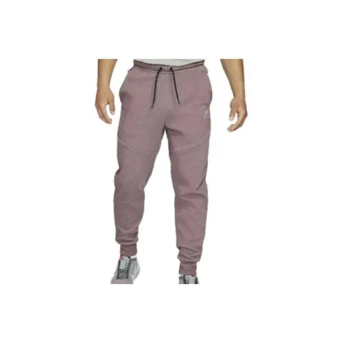 Nike Светло-фиолетовые мужские вязаные тренировочные штаны