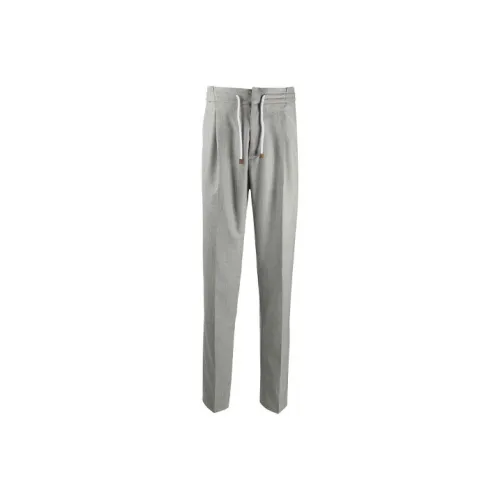 BRUNELLO CUCINELLI Gray Men's Casual Pants BRUNELLO CUCINELLI Серый Мужские Повседневные Брюки