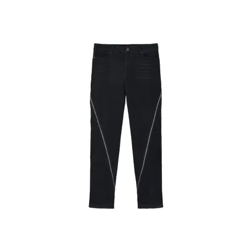 IMXS Черные Унисекс Джинсы