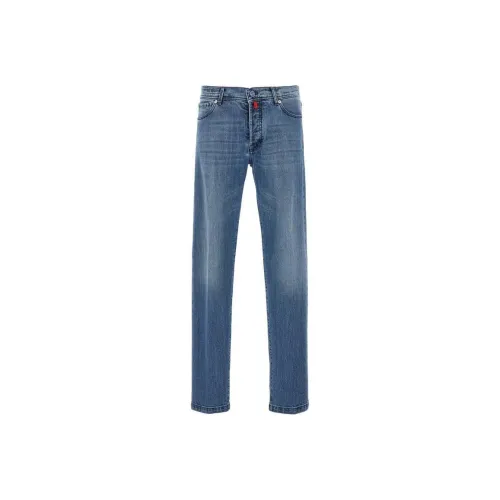 KITON Men's Blue Jeans KITON Мужские синие джинсы