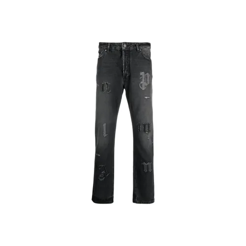 PALM ANGELS Серый Мужской Джинсы