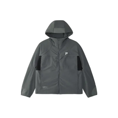 FILA FUSION URBAN TECH Куртки и Пальто Мужской Тихий Серый