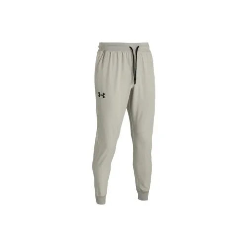 Under Armour Коричневые Мужские Вязаные Тренировочные Штаны