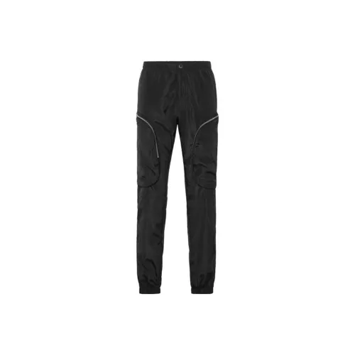 PHILIPP PLEIN Черные мужские вязаные тренировочные штаны