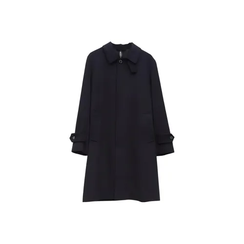 LA GARCONNE SS24 Тренчкот Мужской Морской Синий