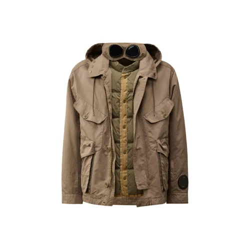 C.P.Company FW24 Down Jacket Men Beige