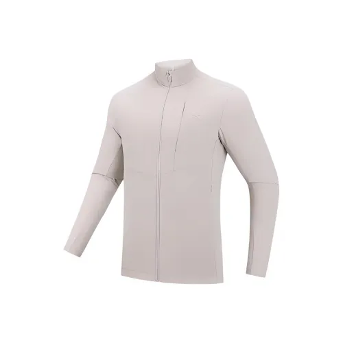 CHAOJIANTA Куртки и пальто Мужской Упрощенный Чистый Серый