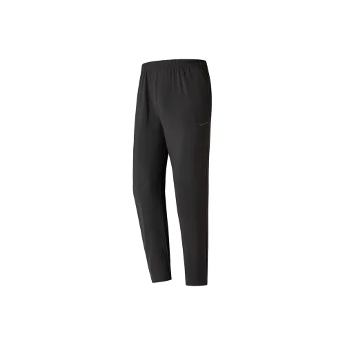 Erke Штаны с манжетами Тренировочные брюки Мужские Глубокий черный