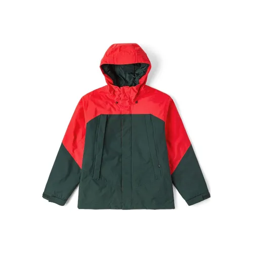 Vans Куртки и Пальто Унисекс Красновато-коричневый Серо-зеленый