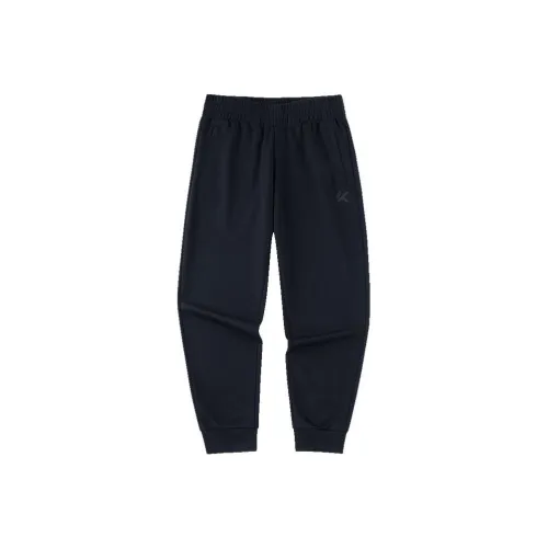 ANTA Sports Life Collection Вязаные тренировочные брюки мужские черные