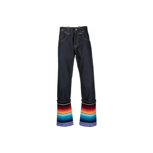 JUNYA WATANABE совместный бренд Синий Мужской Джинсы