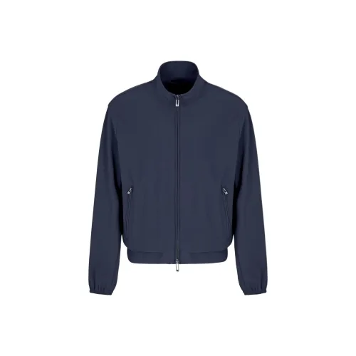 EMPORIO ARMANI Куртки и Пальто Мужской Морской Синий