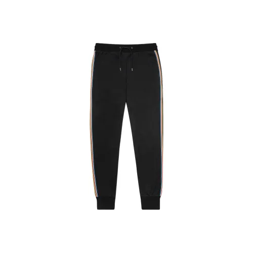 Paul Smith Paul Smith Classic Striped Series Черные Мужские Вязаные Спортивные Штаны