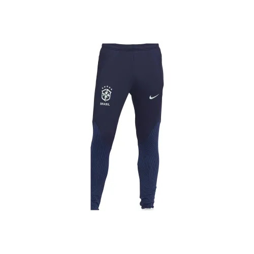 Nike Blue Men's Knitted Training Pants Nike Синий Мужские Вязаные Тренировочные Штаны