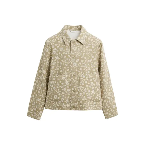 ZARA Телесный/Бежевый Мужские Куртки