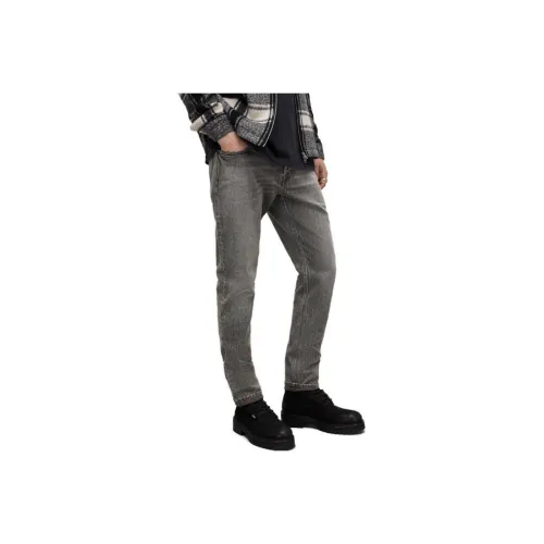 ALLSAINTS Intense Wash Черные Мужские Джинсы