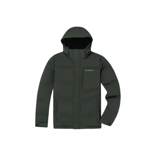 Columbia совместная коллекция City Outdoor Collection Пуховик Мужской Армейский зеленый
